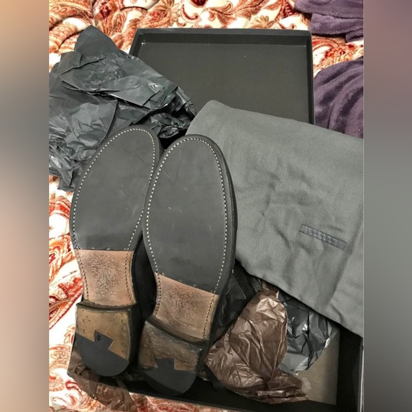 John Varvatos Engineer four buckle boots size 12. Brand new - Picture 9 of 10